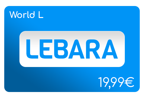 Lebara World L lebara world l flat aufladen online
