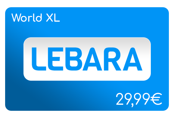 Lebara World XL lebara world xl flat aufladen online