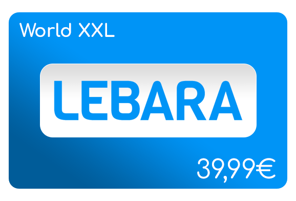 Lebara World XXL lebara world xxl flat aufladen online