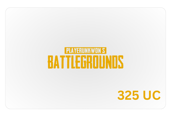 Battlegrounds PUBG Mobile - 325 UC Battlegrounds PUBG Mobile - 325 UC