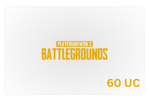 Battlegrounds PUBG Mobile - 60 UC