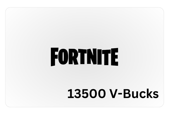 Fortnite Gamecard 13500 V-Bucks