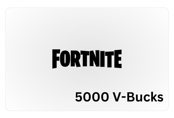 Fortnite Gamecard 5000 V-Bucks