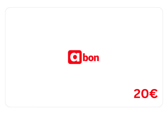 abon Gutschein 20 Euro