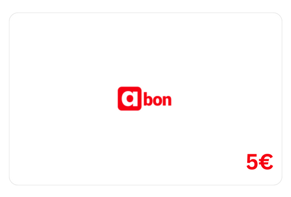 abon Gutschein 5 Euro