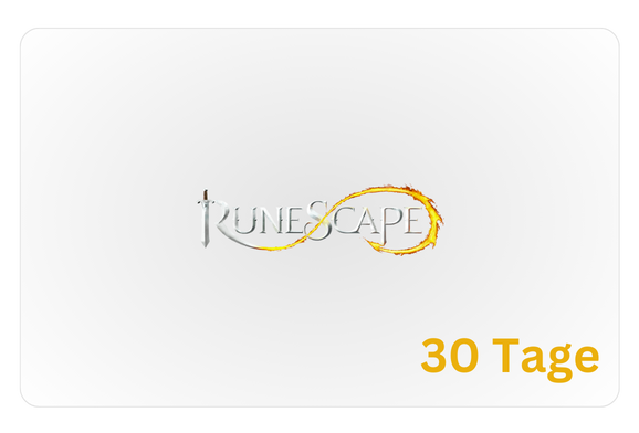 Runescape 30 Tage aufladen Runescape 30 Tage